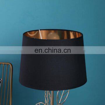 Top Sale China Wholesale Cheap Custom Fancy Iron Hotel Table Lamp Set for Living Room Decor
