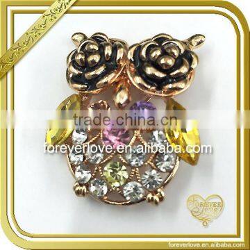 Crystal brooch extra large inlaid zircon rhinestone brooch cicada animal brooch FB-064