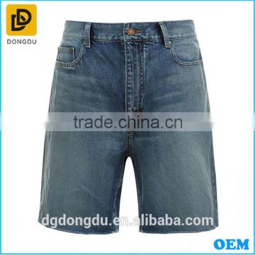 2016 latest design mens denim shorts