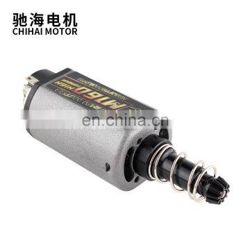 Chihai Motor CHF-480WA M160 N35 NdFeB Magnet High Twist Type High Torque AEG Motor Long Axis for Airsoft AK M16/M4/MP5/G3