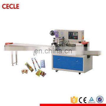 automatic bread flow wrap packing machine