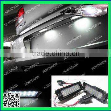 canbus led license plate light for CC golf 4