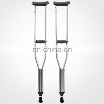 Hot sale aluminum Adjustable Axillary Crutch Armpit crutch/Underarm crutches