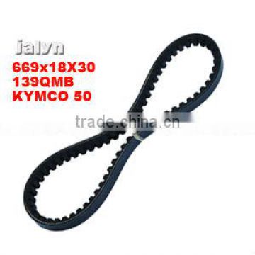 669x18X30MM Rubber Motorcycle Belt For Kymco 50cc