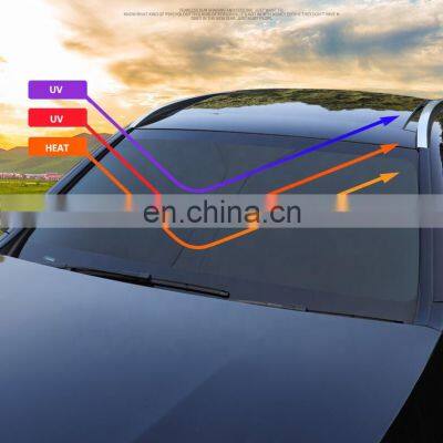 2021 New Car Front Windshield SunShades For Tesla Model 3 Luxury Car Sunshade Sun Visors For Tesla