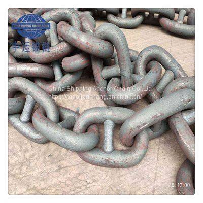 107MM GRADE 3 U3 Q3 NV3 K3 AM3 Stud Link Anchor Chain With NK BV KR---China shipping anchor chain