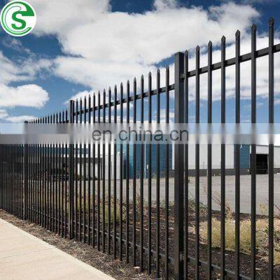 6*8ft steel fence panel wrought iron fences steel fencing posts