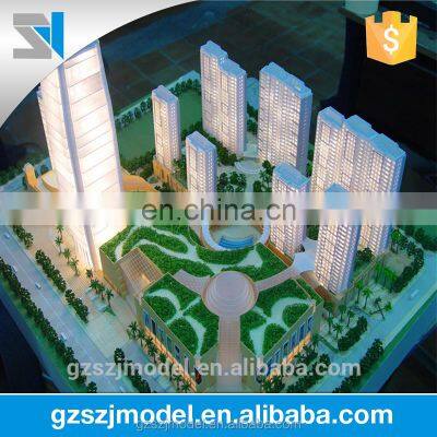 3D architectural model 3D MAX rendering project bid building model