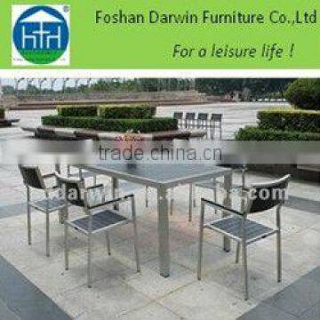 Morden Polywood Outdoor Furniture,plastic outdoor furniture DW-DT016