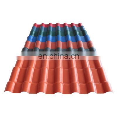 Chinese Economic ASA PVC Plastic Roofing Tile Building Materials Corrugated Sheet Colombia Roof Tiles