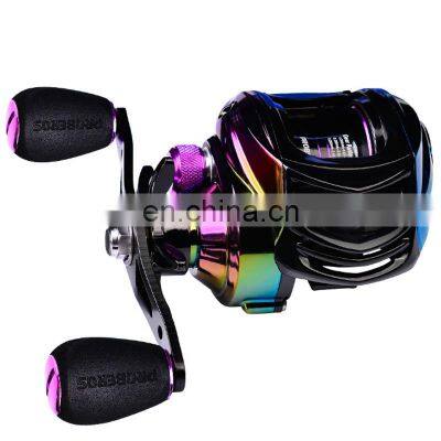 Metal Body 9+1BB Baitcaster Reel 8-10 kg Drag 7.2:1 Gear Bait Casting In Multicolor Baitcasting Fishing Reels Saltwater photo-5