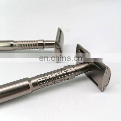 High Quality Men's Safety Shaving Razor Wholesale Hotsale Double Edge Blade Stainless Steel Men Personal Care Zinc Alloy photo-2