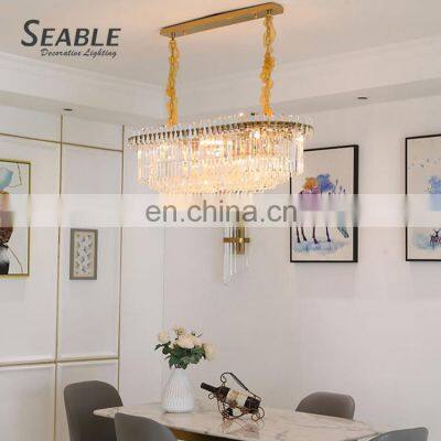 Good Price Residential Decoration Fixtures Home Cafe Villa Crystal LED Chandelier Lamp