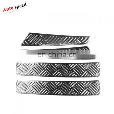 Front Bumper Panel Decoration Cover Protection Trim for Jimny JB74 With Sliver