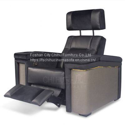 Comfortable Latest Designs Sofa Modern Home Furniture Living Room Furniture Fabric Electric Recliner Couch photo-3