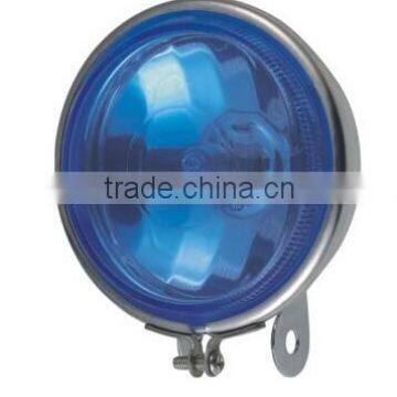 metal housing fog lamp blue