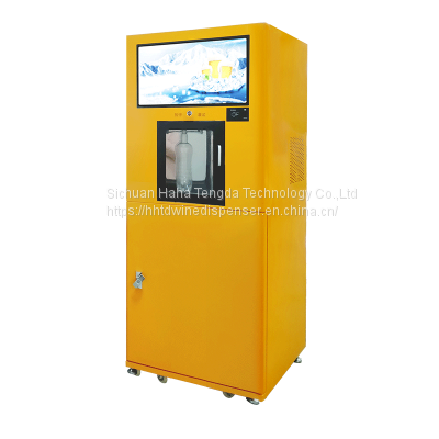 Professional Commercial Smart Touch Screen Automatic Vendlife Beer Elevator Combo White Red Wine Water Drink Beverage Champagn Wine Vending Machine