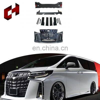 CH Single Layer Gloss Side Skirt Machine Cover Taillight Side Mirror Wheel Eyebrow Body Kit For Wald Kit For Alphard 18