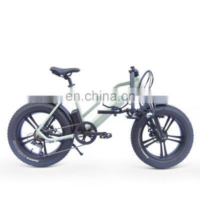 Wholesale 20inch 36v 350W 32KM/H Speed 10.4AH Electric City Bike Fat Tire E-bike photo-3