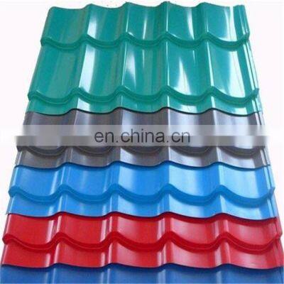 Q345 Q345B Q235 PPGI Corrugated Steel Coated Ral Color Roofing Sheet