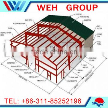 Save cost of steel structure, durable steel building from China supplier