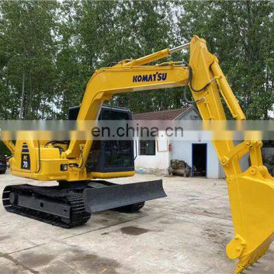 Komatsu mini hydraulic excavator second hand pc70-8 pc70 pc60-8 pc60 digging machinery for sale