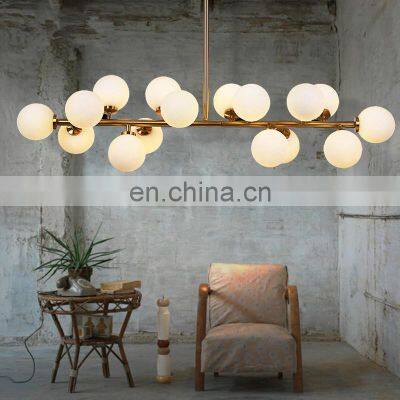 Modern Chandelier Crystal Ball Fixture Minimalist Pendant Ceiling Lamp For Dining Room Living Room Bedroom