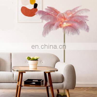 Feathers Lamp For Wedding Party Pieces Decoration Home LED Floor Lamp photo-5