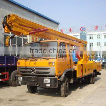 Dongfeng 4x2 articulated aerial platform truck