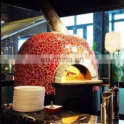 MS 2021 Commercial Buy Bricks Woodfired Outdoor Ceramic Wood Burning Garden Clay Pizza Oven For Sale