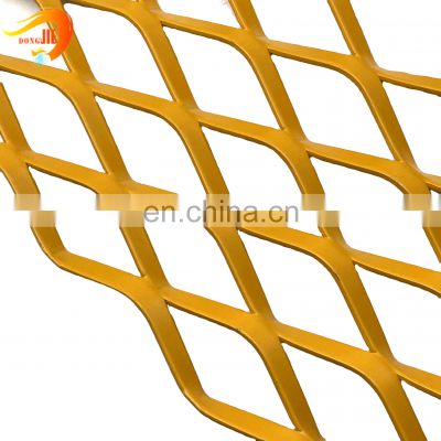 Factory supply expanded metal mesh expanded wire mesh powder coated aluminium for fence