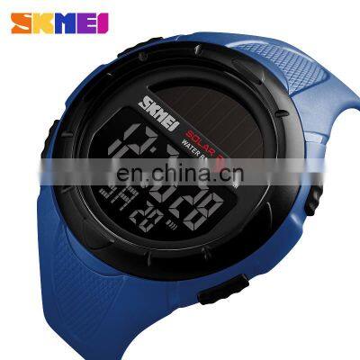 Red Watch Digital Skmei 1405 Sport New Style Solar Power Watch