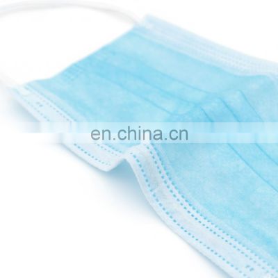 Protective Blue Color 3 Ply Facemask Non-Sterile