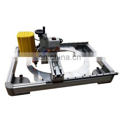 LIVTER Basin hole machine hole digging and edging machine glass round oval square cutting and edging machine