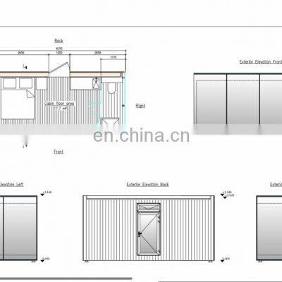 Civil Plat Pack Premium Casa Prefabricada Modulares Container House Sale to Costa Rica photo-5