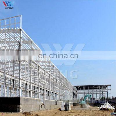 Light Steel Structure Animal Cage Bullpen Shed Prefabricated Warehouse Building photo-2
