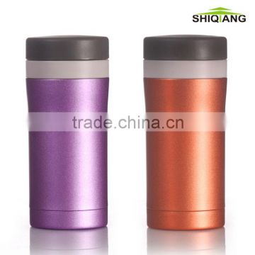 250ml Stainless steel vacuum thermos bottle with tea filter