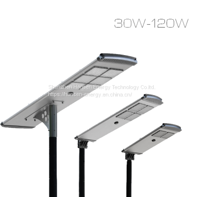 all in one solar street light 3~12m height post