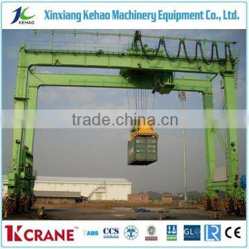 Alibaba made in china container lifting gantry crane