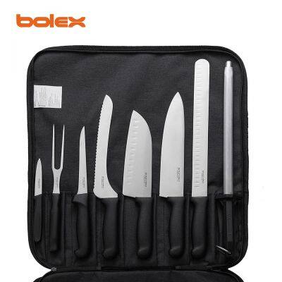 chef cook knife set kit culinary school kitchen BUTCHER slaughter HUNTING FISHING ANGLER BBQ KNIVES SETS ROLL BAG KIT CHINA chino BONING CIMETER SHARPENING STEEL BUTCHERING SLAUGHTERING