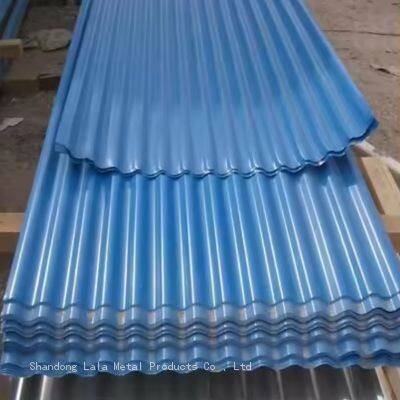 Wholesale 0.12-6Mm 30-275G/M2 Cold Rolled Color Ppgi Corrugated Metal Roofing Sheet photo-2