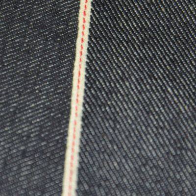 14.5oz Left Hand Twill Selvedge Denim Material Indigo Blue Slub Denim Jeans Fabric Manufacturers W383832