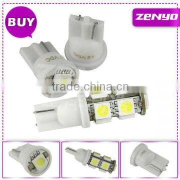 5050 automotive led T10 with 1-9 smd automotive led bulbs