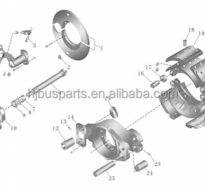 Other Performance Parts Chinese Bus Parts Slack Adjuster 72593C-RH 23701012 Automatic Brake Slack Adjuster photo-5