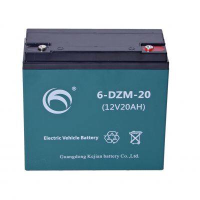 Maintenance Free 12V20AH Sealed Lead Acid Battery by Chinese Manufacturers 6 DZF 20 for Electric