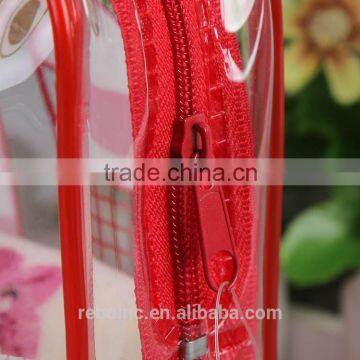 Reboinc-X7 Printed Clear Pvc Cosmetic Bag for Travel Set Piping Pvc Vinyl Cosmetic Bag Travel Kit photo-2