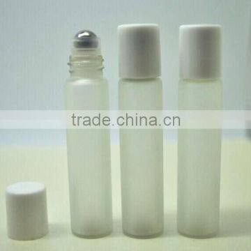 RS147/P58 5ml empty clear frosted essential oil glass Roll-on bottle