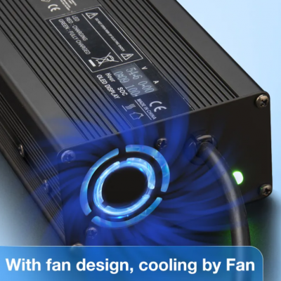 Industrial Grade IP67 Waterproof Lithium Battery Charger for Marine Applications