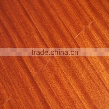 Red Sandalwood Smooth Engineered Wood Flooring UV coating