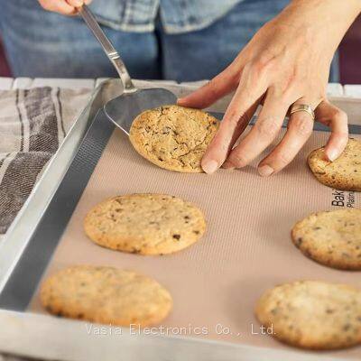 Non-Stick Silicone Baking Mat for Induction Cooktop, 15x21 Inch, Heat-Resistant & Durable